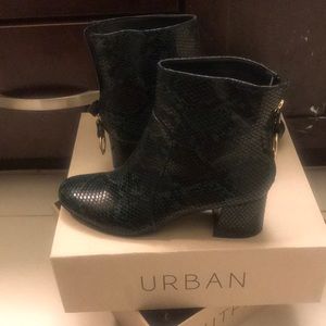 UO Faux Snake Harlow Boot